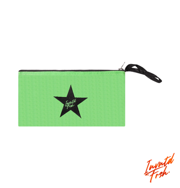 Invntd Frsh All-Star Electric Green/Black Money Bag (Nylon)