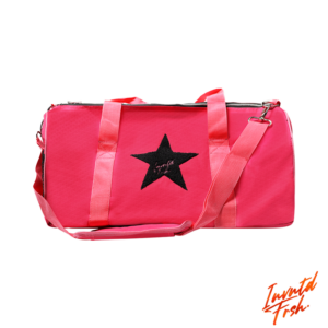 Invntd Frsh Hot Pink/Black All-Star Duffel Bag - Image 2