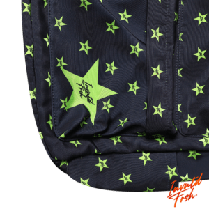 Invntd Frsh Navy Blue/Electric Green All-Star Back Pack - Image 2