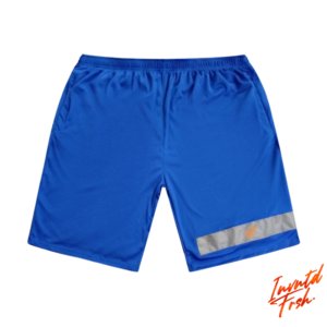 Invntd Frsh Signature Shorts- Royal Blue/Orange