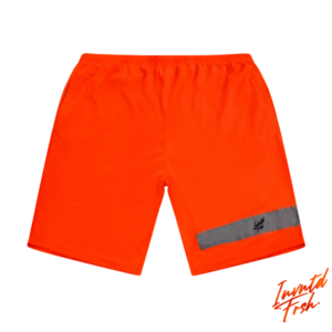 Invntd Frsh Signature Shorts- Orange/Black