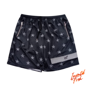 Invntd Frsh All-Stars Signature Shorts- Black/Silver